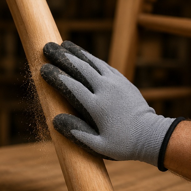 Sanding a rail